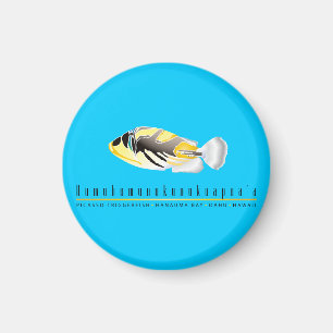 Hawaii statlig fisk - Humuhumunukunukuapua'a. Magnet