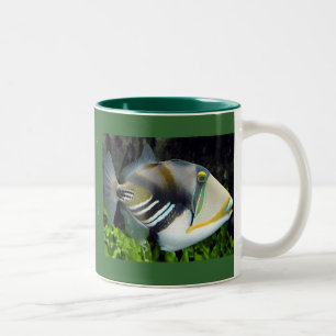 Hawaii, statlig fisk Två-Tonad mugg