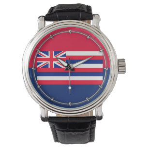 Hawaii Statlig flagga Design Armbandsur