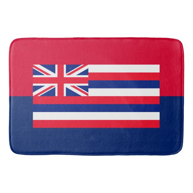 Hawaii Statlig flagga Design Badrumsmatta (Framsidan)