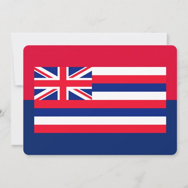 Hawaii Statlig flagga Design Decor (Framsida)