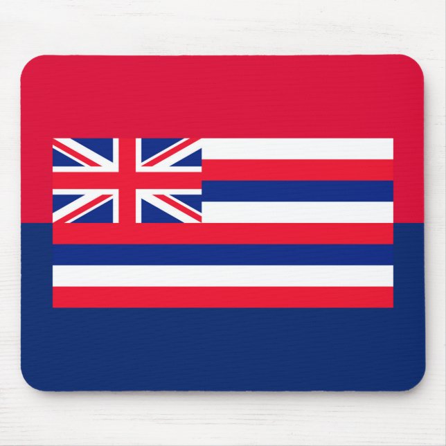 Hawaii Statlig flagga Design Musmatta (Framsidan)
