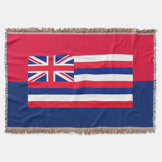 Hawaii Statlig flagga Design Mysfilt (Framsidan)