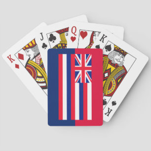 Hawaii Statlig flagga Design Spelkort