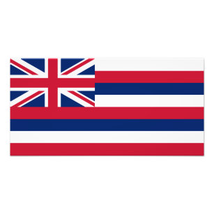Hawaii Statlig flagga Fototryck