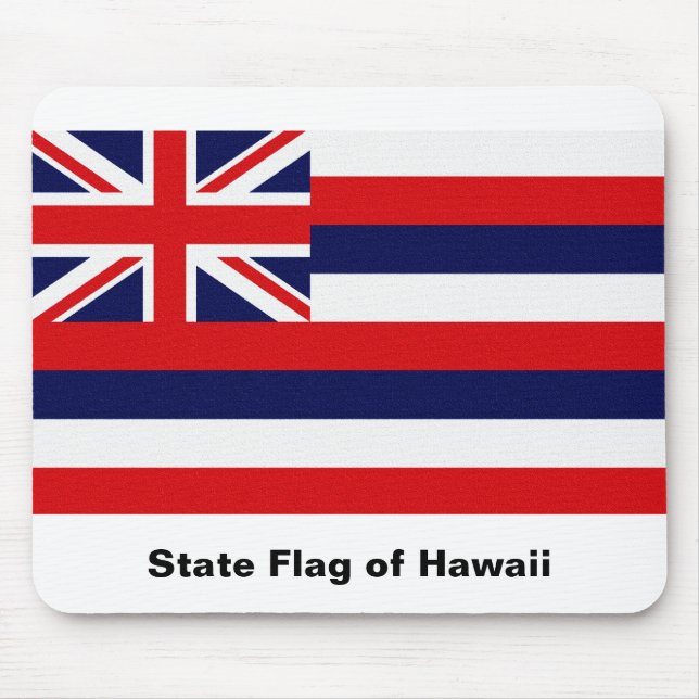 Hawaii Statlig flagga Musmatta (Framsidan)