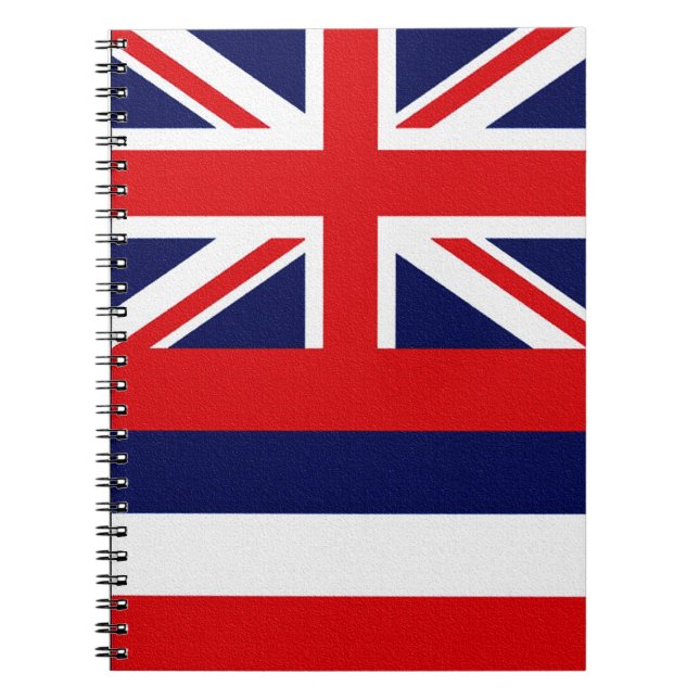 Hawaii Statlig flagga Notebook Anteckningsbok (Framsidan)