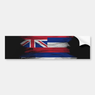 Hawaii statlig flagga penseldrag, Hawaii flagga Bildekal