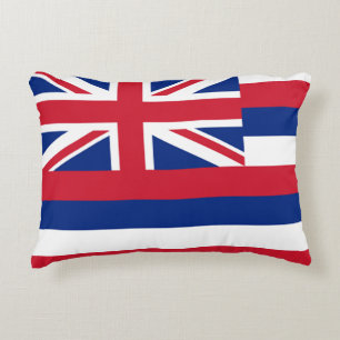 Hawaii Statlig flagga Prydnadskudde