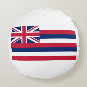 Hawaii Statlig flagga Rund Kudde