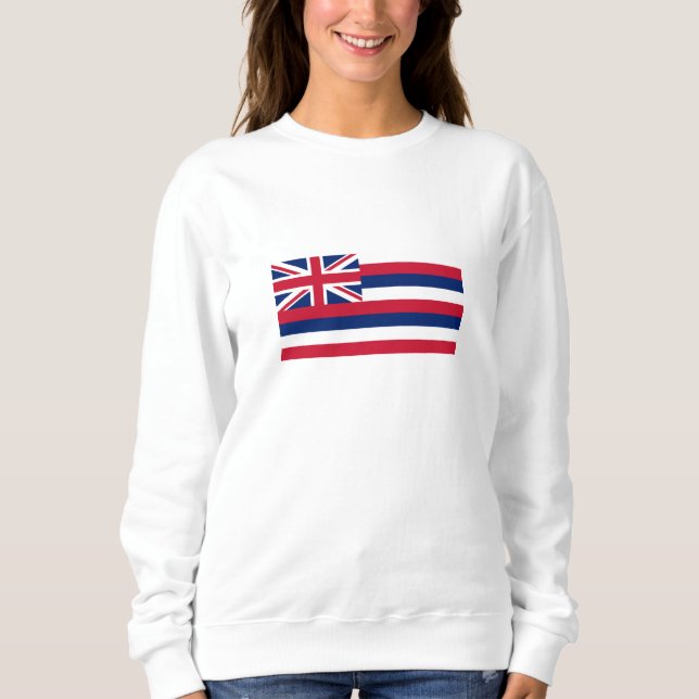 Hawaii Statlig flagga T Shirt (Framsida)