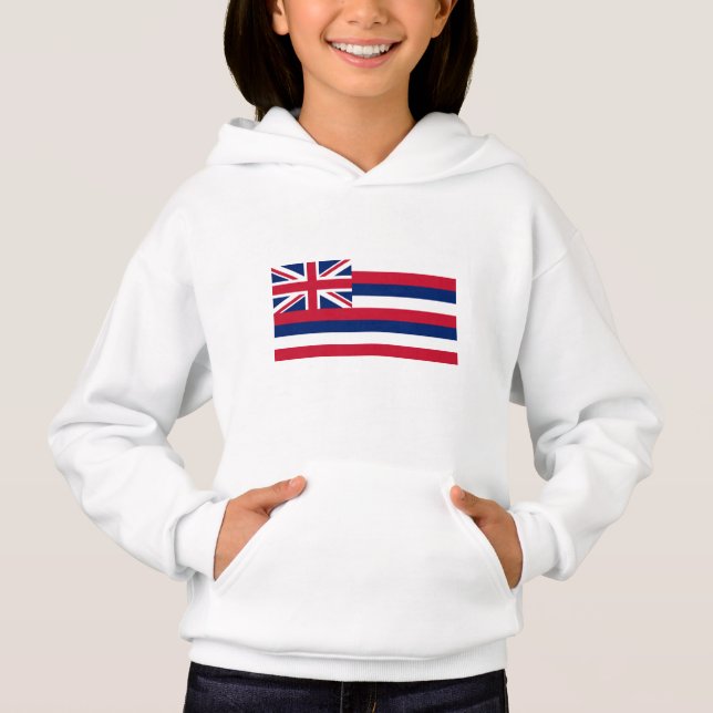 Hawaii Statlig flagga T Shirt (Framsida)