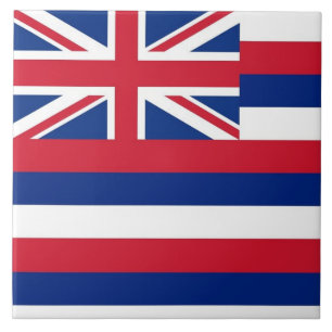 Hawaii Statlig flagga Tile Kakelplatta