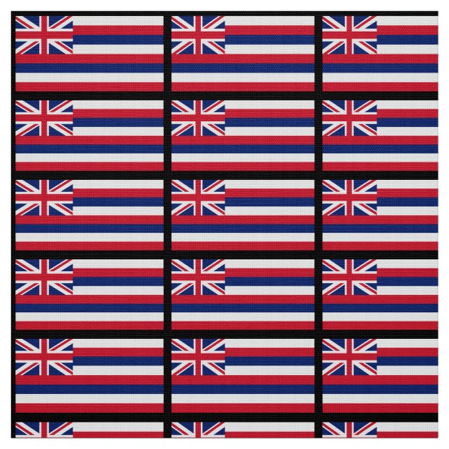 Hawaii statlig flagga tyg (Provkarta)