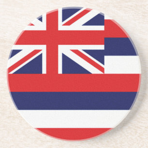 Hawaii Statlig flagga Underlägg Sandsten