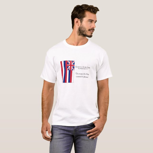 Hawai'i statlig Mottoskjorta Tröja (Hel framsida)