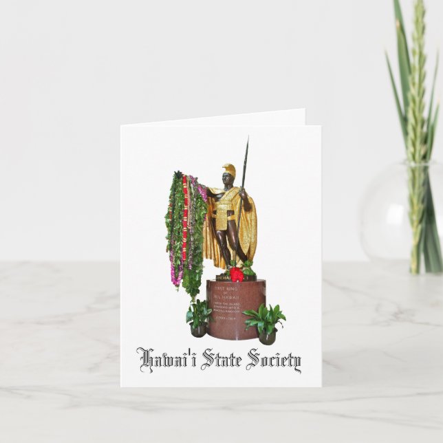 Hawai'i statligt samhälle kort (Framsida)