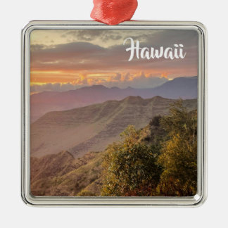 Hawaii Sunrise i bergen Julgransprydnad Metall