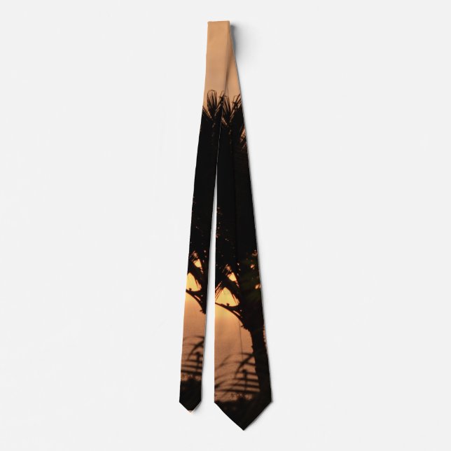 Hawaii Sunset Manar Necktie Slips (Baksida)