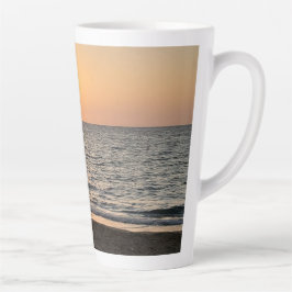 Hawaii Sunset Photograph Latte Mugg