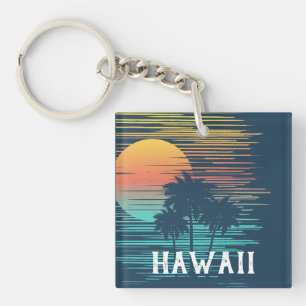Hawaii Sunset Sunrise Graphic Topical Rainforest