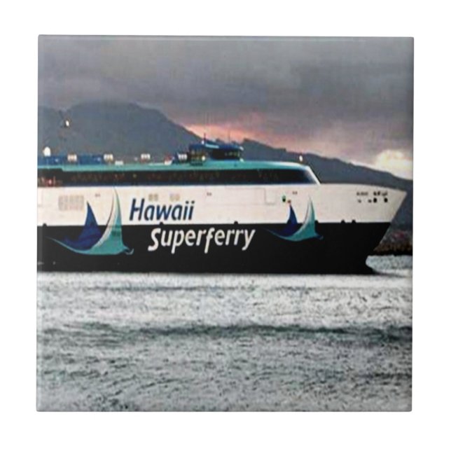 Hawaii Superferry Kakelplatta (Framsidan)
