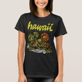 Hawaii Surf Tropisk Strand Resa T Shirt