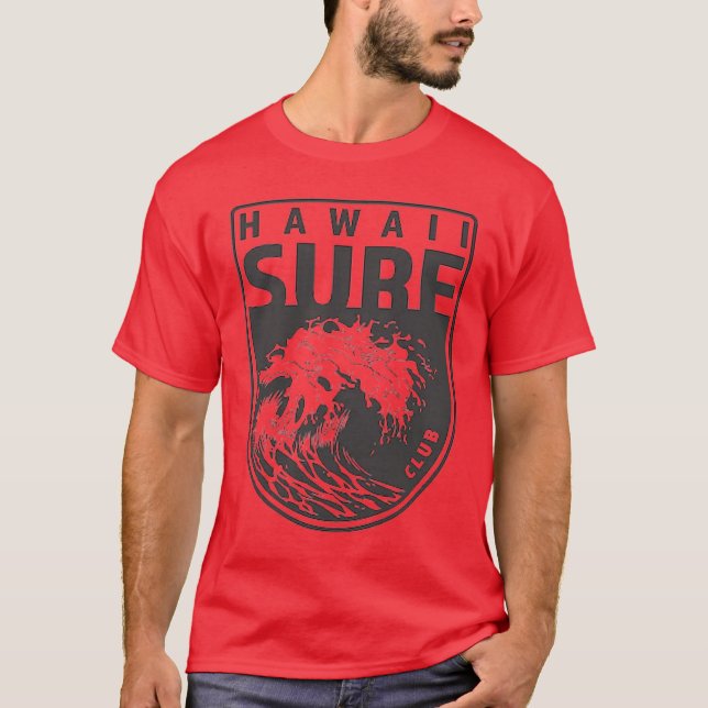 Hawaii Surfa Klubb T-shirt (Framsida)