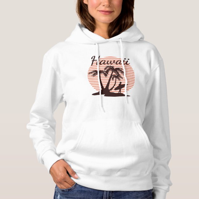 Hawaii Surfa T Shirt (Framsida)