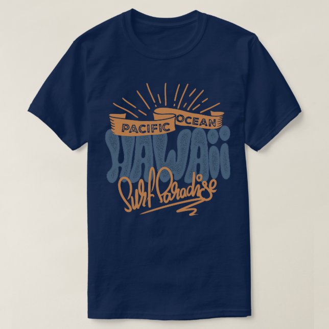 Hawaii Surfa TShirt T Shirt (Design framsida)