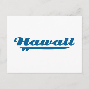 Hawaii surfboard vykort