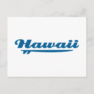 Hawaii surfboard vykort