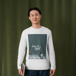 Hawaii Surfer Duke Kahanamoku Graphic Design T Shirt