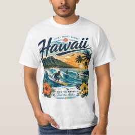 Hawaii Surfing T Shirt