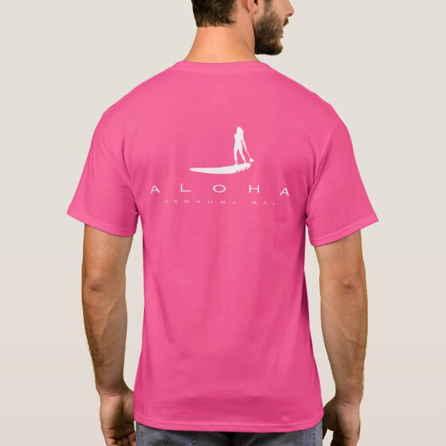 Hawaii Surfing T Shirt (Baksida)