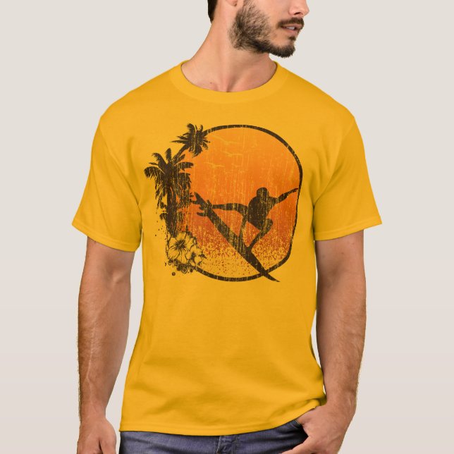 Hawaii Surfing Vintage Tee (Framsida)