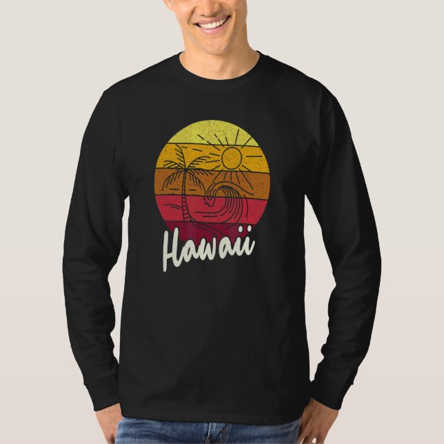 Hawaii Surfning Clothing for Surfa Surfer T Shirt (Framsida)