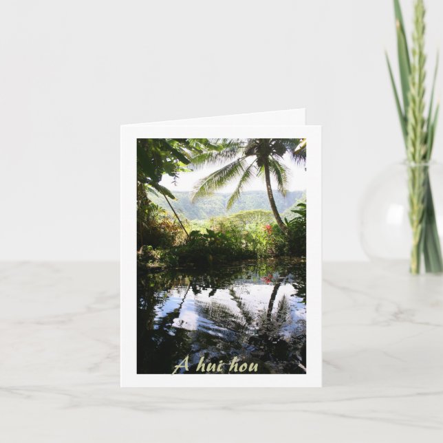 Hawaii Sympathy Tack från familjen (Framsida)