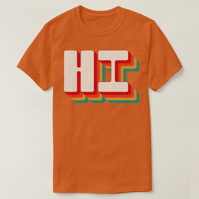 Hawaii T Shirt (Design framsida)