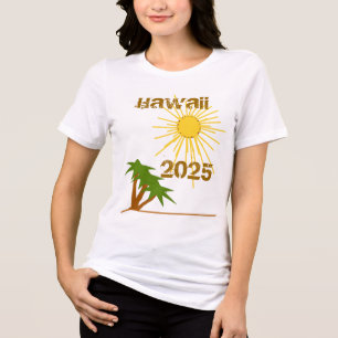 Hawaii T-shirt I Triblend-tyg