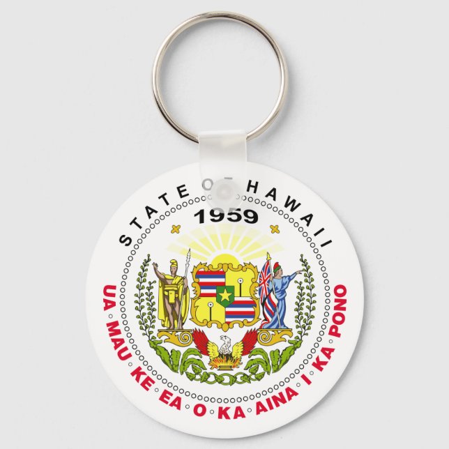 Hawaii-tecken Nyckelring (Framsida)