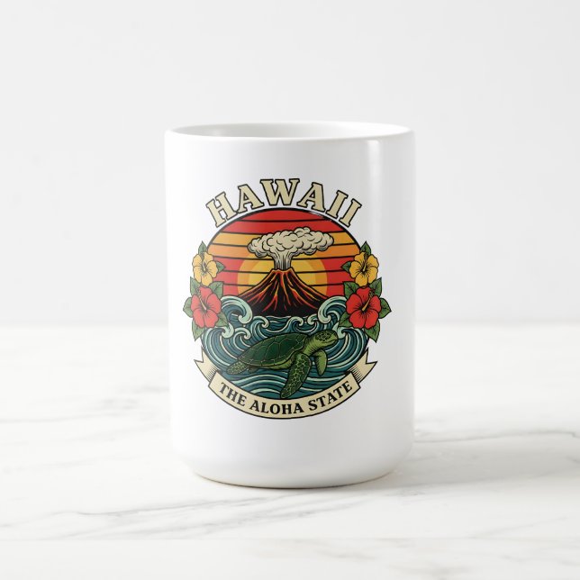 Hawaii: The Aloha State Kaffemugg (Center)