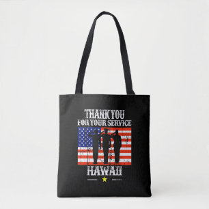 Hawaii Tote Bag Canvas Tote Tygkasse