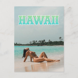 Hawaii Travel Postcard Vykort