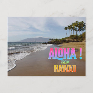 Hawaii Travel Postcard Vykort