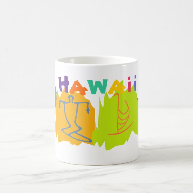 Hawaii Travel Souvenir Mugg (Center)