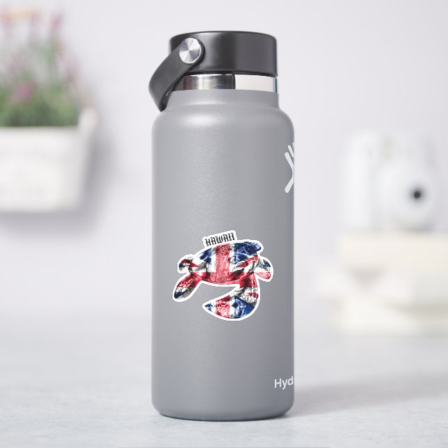 Hawaii Tribal Honu HIFlag Klistermärken (HydroFlask)