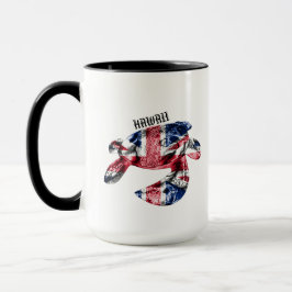Hawaii Tribal Honu HIFlag Mugg
