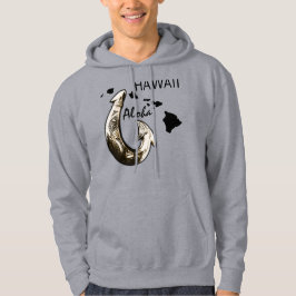 Hawaii Tribal Krok ALOHA HAWAII Hoodie
