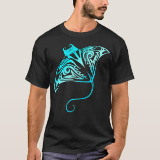 Hawaii Tribal Manta Ray Hawaiian Shark Älskare.png T Shirt